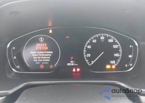 2019 Honda Accord Lx из США, поврежденный, VIN 1HGCV1F19KA083558